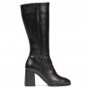 Women knee boots 1187 black