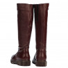 Women knee boots 3365 bordo