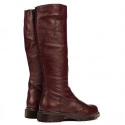 Women knee boots 3365 bordo