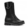 Children knee boots 3026 black combined