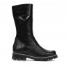 Children knee boots 3026 black combined