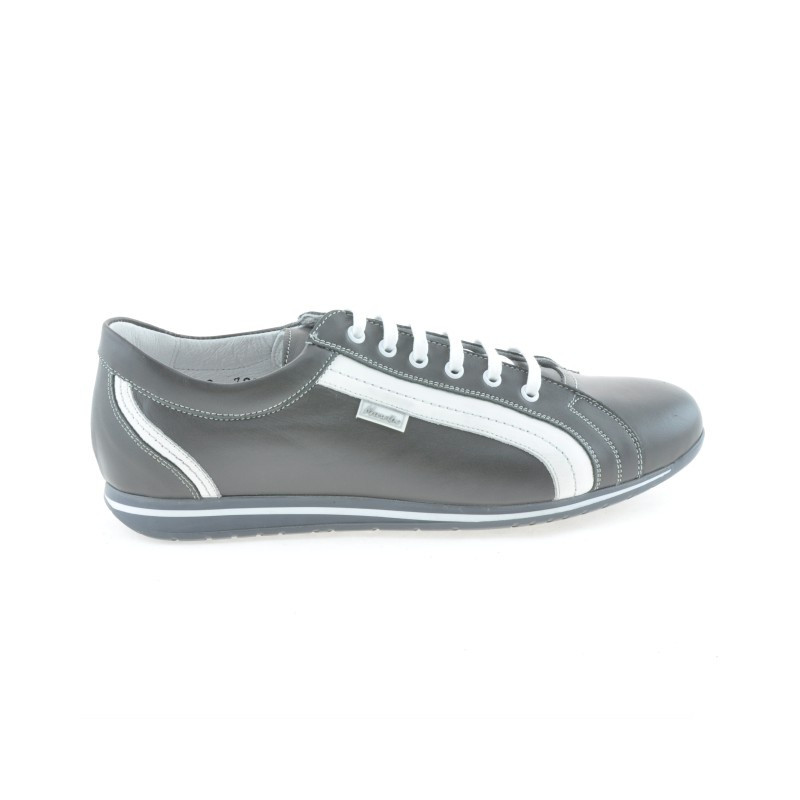 Men sport shoes 709 gray+white