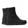 Men boots (large size) 470m black mat