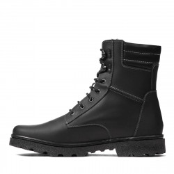 Men boots (large size) 470m black mat