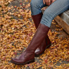 Women knee boots 3365 bordo lifestyle