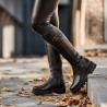 Women knee boots 3364 black