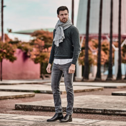 Men boots 4130 a brown lifestyle