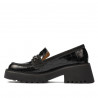 Women casual shoes 6041 croco black combined