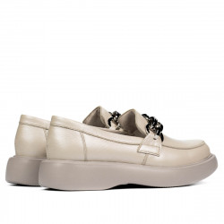 Women casual shoes 6042 beige