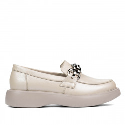 Women casual shoes 6042 beige