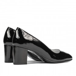 Women stylish, elegant shoes 1268 patent black