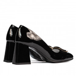 Women stylish, elegant shoes 1291 patent black