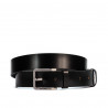 Men belt 59b black lucios