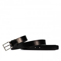 Men belt 59b black lucios