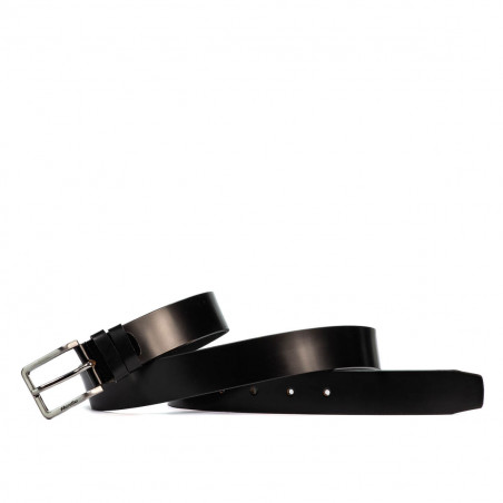Men belt 59b black lucios