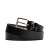 Men belt 59b black lucios