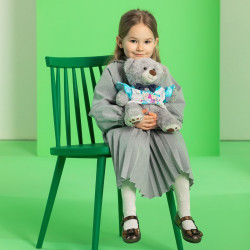 Small children shoes 67c brown pearl combined lifestyle