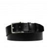 Men belt 60b black lucios