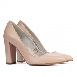Women stylish, elegant shoes 1261 nude