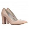 Women stylish, elegant shoes 1261 nude