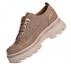 Women casual shoes 6043 cappuccino combined
