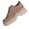 Women casual shoes 6043 cappuccino combined