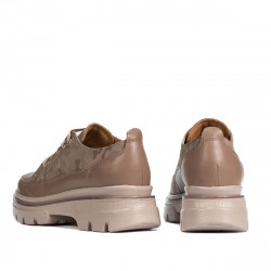 Women casual shoes 6043 cappuccino combined