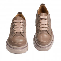 Women casual shoes 6043 cappuccino combined