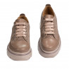 Women casual shoes 6043 cappuccino combined