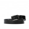 Men belt 42b black lucios