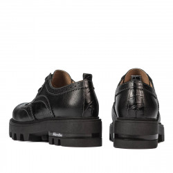 Women casual shoes 6047 black combined