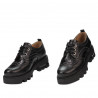 Women casual shoes 6047 black combined