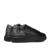 Pantofi casual/sport 6048 black combined