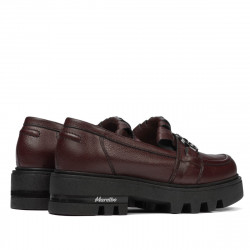 Women casual shoes 6044 bordo