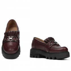 Women casual shoes 6044 bordo