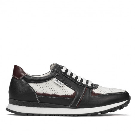 Men sport shoes 833 indigo+white