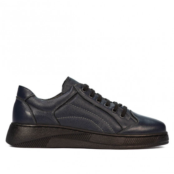Teenagers stylish, elegant shoes 382 indigo