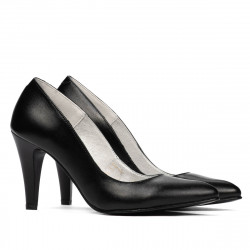 Women stylish, elegant shoes 1234 black