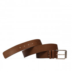 Men belt 31b brown deschis