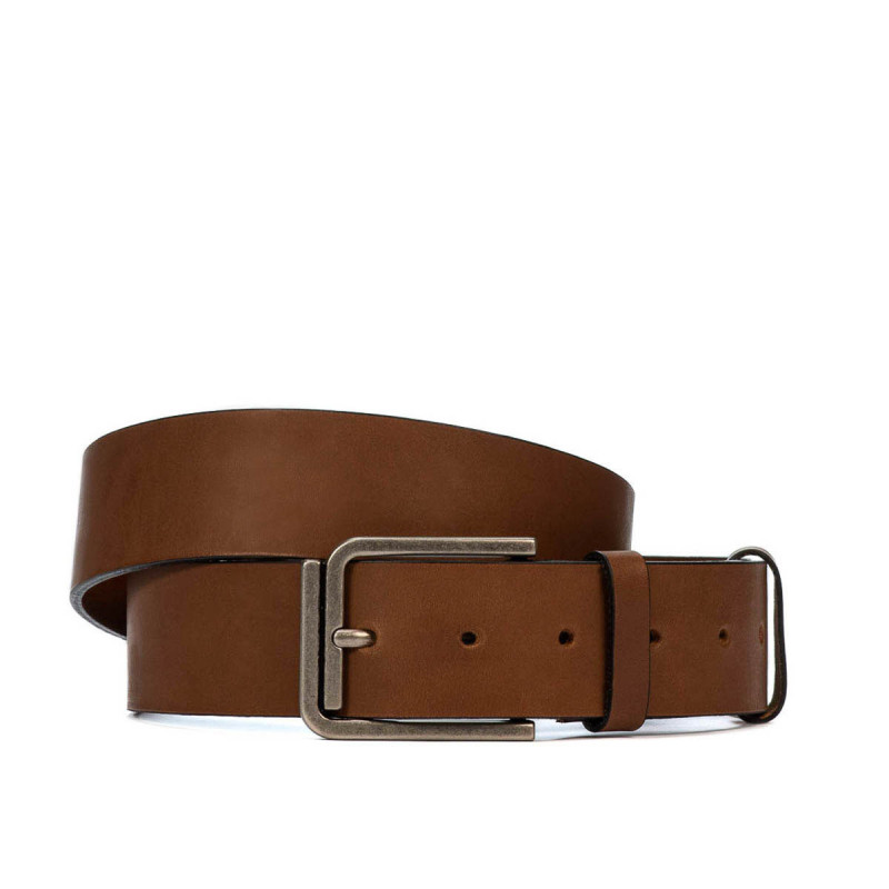 Men belt 31b brown deschis