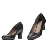 Women stylish, elegant shoes 1209 antracit