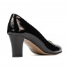 Women stylish, elegant shoes 1209 patent black