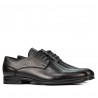 Men stylish, elegant shoes 940m black