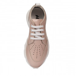 Women sport shoes 6046 pudra pearl