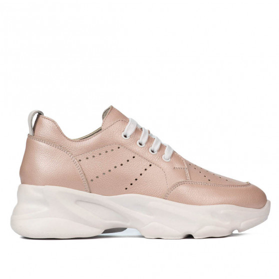 Women sport shoes 6046 pudra pearl