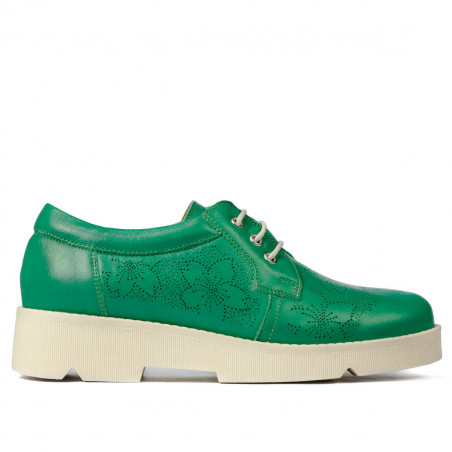 Women casual shoes 6051 green