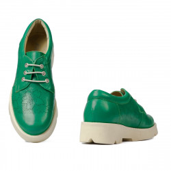 Women casual shoes 6051 green
