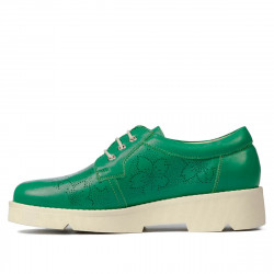 Women casual shoes 6051 green