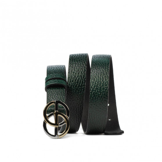 Women belt 31m biz green