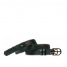 Women belt 31m biz green